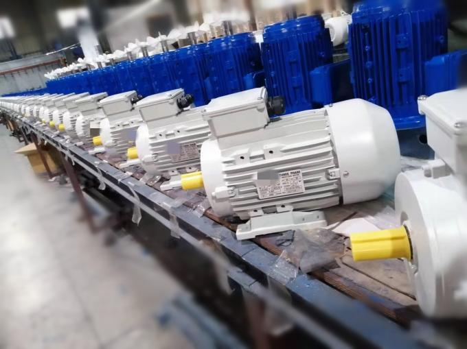 Motore elettrico a corrente alternata monofase 2.2KW 3HP 380V 50HZ 2300 giri al minuto Alloggiamento di alluminio chiuso a prova di esplosione 110V Motore pompa 5KW 19