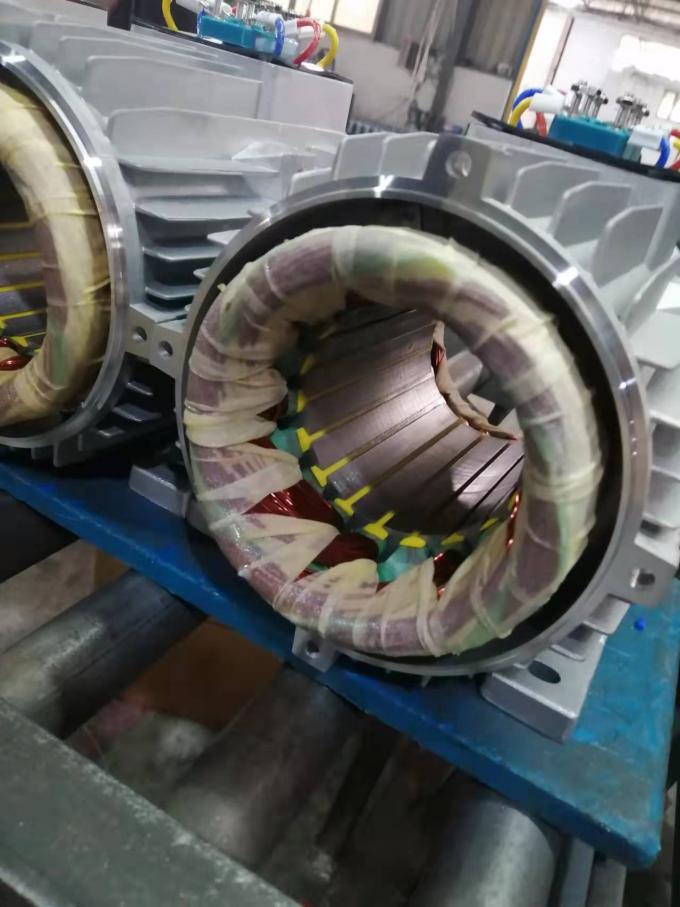 Motore elettrico a corrente alternata monofase 2.2KW 3HP 380V 50HZ 2300 giri al minuto Alloggiamento di alluminio chiuso a prova di esplosione 110V Motore pompa 5KW 7