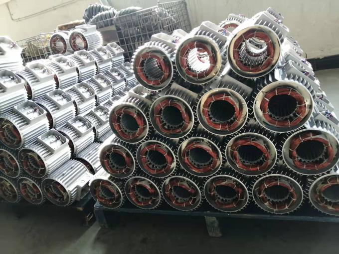 Motore elettrico a corrente alternata monofase 2.2KW 3HP 380V 50HZ 2300 giri al minuto Alloggiamento di alluminio chiuso a prova di esplosione 110V Motore pompa 5KW 10