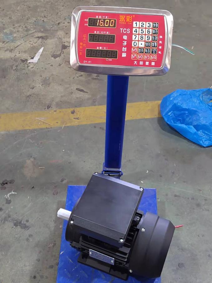 Motore elettrico a corrente alternata monofase 2.2KW 3HP 380V 50HZ 2300 giri al minuto Alloggiamento di alluminio chiuso a prova di esplosione 110V Motore pompa 5KW 13