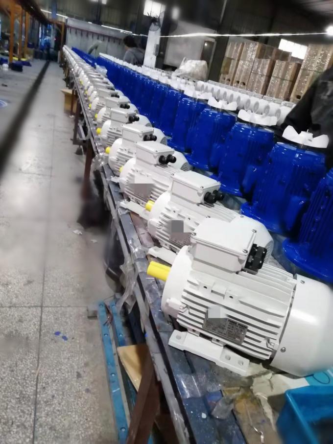 Motore elettrico a corrente alternata monofase 2.2KW 3HP 380V 50HZ 2300 giri al minuto Alloggiamento di alluminio chiuso a prova di esplosione 110V Motore pompa 5KW 20