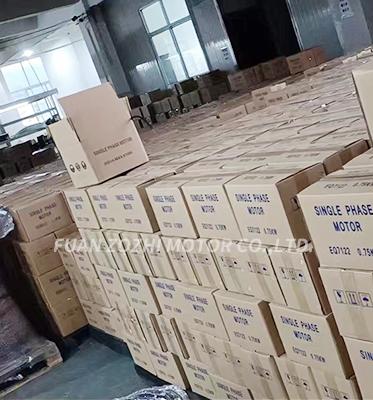 Motore a induzione monofase 5.5hp 4kw 220V 1500rpm per compressore d'aria industriale, servizio continuo 1 anno 7