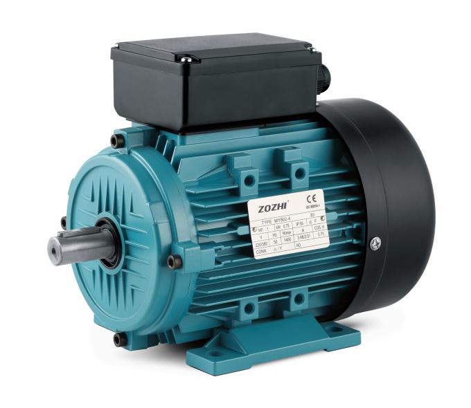 Motore a induzione monofase da 1 CV 0,75 kW 220V 1500 giri al minuto per compressore d'aria chiuso 0