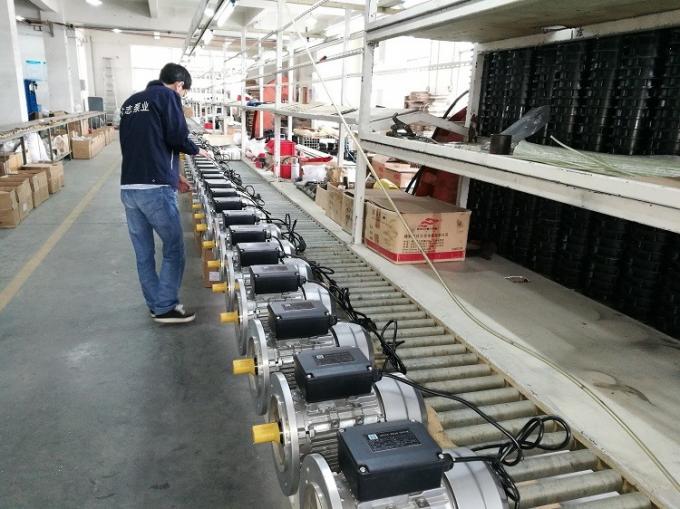 Motore a induzione elettrica trifase da 5,5KW 4HP Albero maschio 380V AC Volta 50Hz Impermeabile Potenza nominale 5KW per macchina di pulizia 14