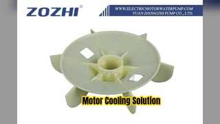 Pala della ventola in plastica bianca 24x151 mm 7 pale