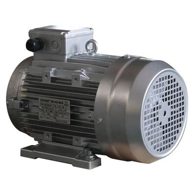 Aluminium Housing Single Phase Induction Motor Providing 18.5 Current and B3 Flange Size Perfect for Industrial Machinery