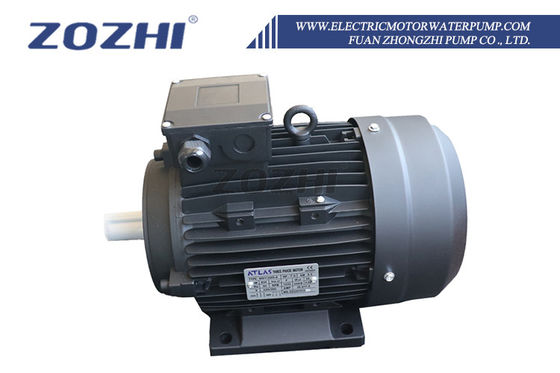 ZOZHI Motore a induzione a tre fasi ad alta efficienza piccolo 0.55KW 110/220V 1400RPM impermeabile per trapano elettrico